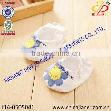 new arrival top quality 100%cotton wholesale newborn cute baby shoes handmade