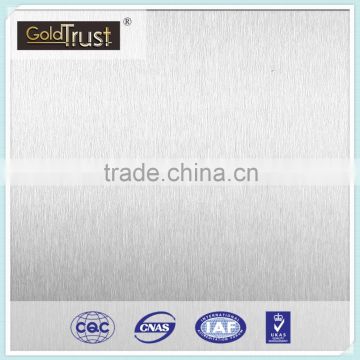 China Supplier Hot selling 304 Satin Finish Stainless Steel sheet for elevator and Decoration