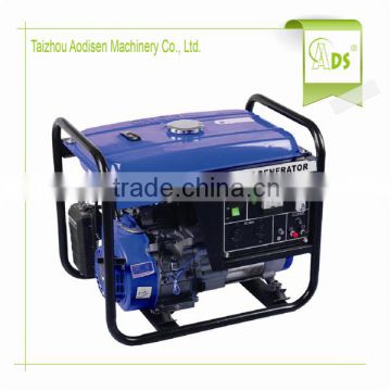 high quality brush stable power 6.5kw gasoline generator with 4 stroke engine