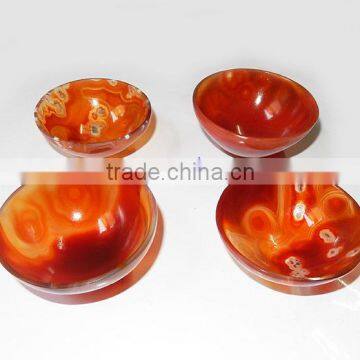 Wholesale Gemstone Bowls 3INCH | Red Onyx