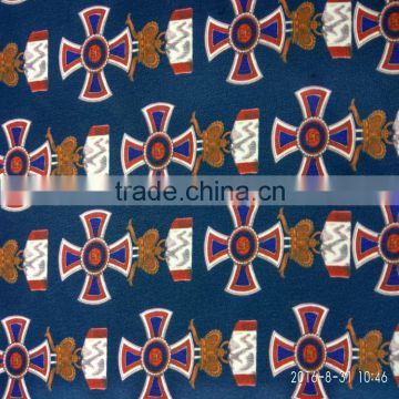 75D Polyester Twist India Digital Calico Chiffon Silk Print Fabrics for Jacket