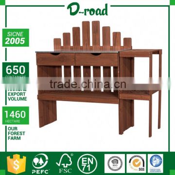 Packaging 2016 Hot Selling Wooden Folding Potting Bench Design
