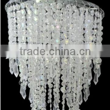 SAC113 Crystal bead curtain Chandelier for wedding and home decoration