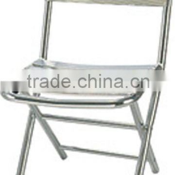 Folding aluminium chair