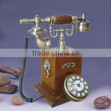 Retro Vintage Reproduction Desk Phone Antique Corded Telephone For Old People