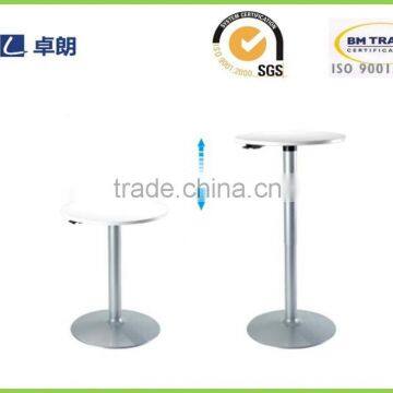 Factory supply restaurant furniture adjustable table in height