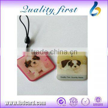 Shenzhen Factory Printed RFID Mini Keychain Card