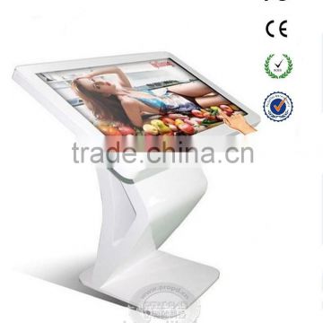 42'' fashion Samsung LCD interactive touch kiosk with built in pc wifi