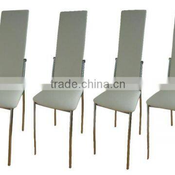 Modern design white dining chair