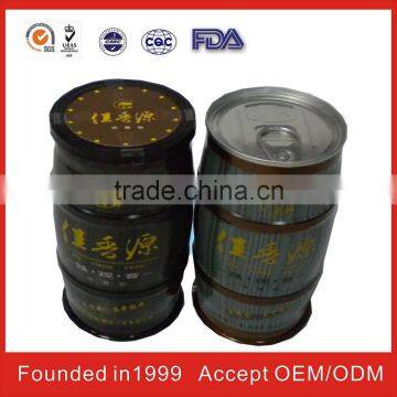 Tall Round Tin Can In China