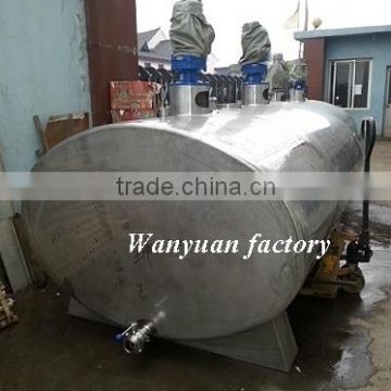 stainless steel Storage tanks with mixer mixing tank
