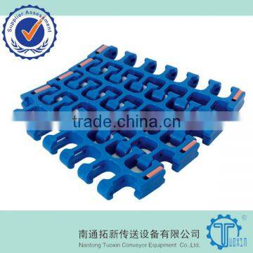 2400B Flush Grid Modular Conveyor Radius Belt