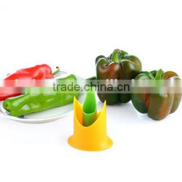 CY168 Pepper Tomato Coring Tools / Vegetable Core Remover / Kitchen Pepper Corer