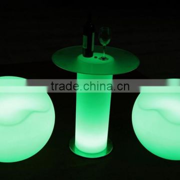 high quality colors changing rechargeable battery led bar table