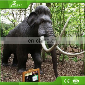KAWAH Realistic High Simulation Animal Model Playground Decoration Mammoth