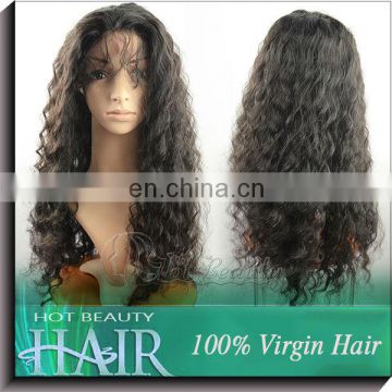 2013 Alibaba Express Brazilian Human Hair Curly Lace Wig