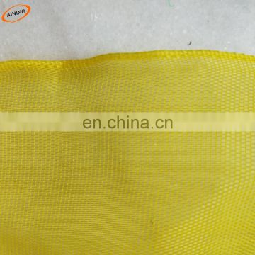 Yellow HDPE plastic greenhouse insect net 40 mesh