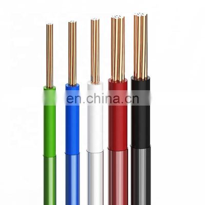 AWG cable cca thhn 2/0 thhn green red black wire copper cable