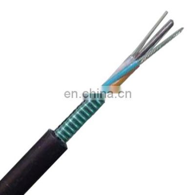 Competitive Price 24/48/96 Core Steel Armored Cable G652d Outdoor Fiber Optic China