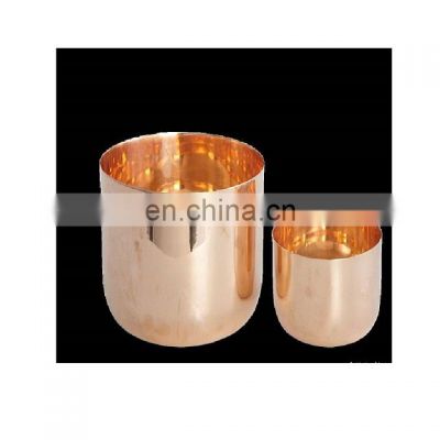 copper plated pet bowl