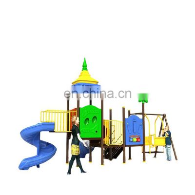 outdoor playground equipment children slide and steel swing sets for children