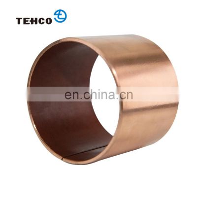 China Factory Customized Metal  PTFE Oilless Lubricating Bushing Bronze Bushing With Low Price