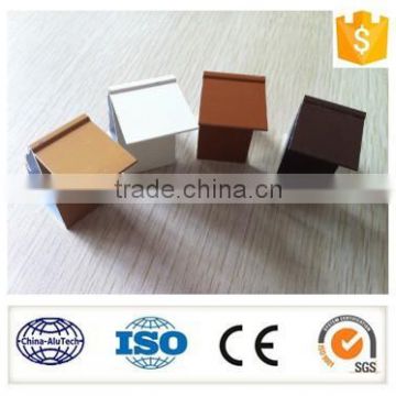 various color powder coated aluminium profile angle product