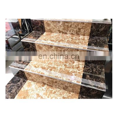 HS10483 stairs step ceramic tiles stairs/ ceramics tiles for staircase/ ceramics marble stairs