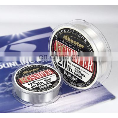 Strong Abrasion Resistance SUNLINE FC SNIPER 150m lure fluorocarbon Fly Fishing Line