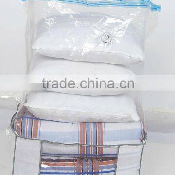 Vacuum Sealed Row Material Non Woven Underbed Storage Bag Saving More Space