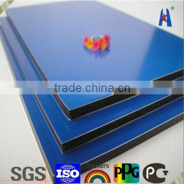 aluminum composite wall panel/pe aluminum plastic panels guangzhou manufacturer
