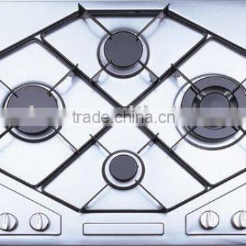 4 burner built in gas hob gas cooker with CE