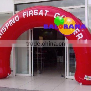 6 mt ellipse balloon arch, ellips inflatable arch for sale