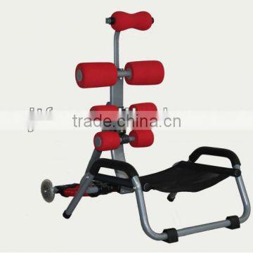 AB fitness facility made of steel black color is available