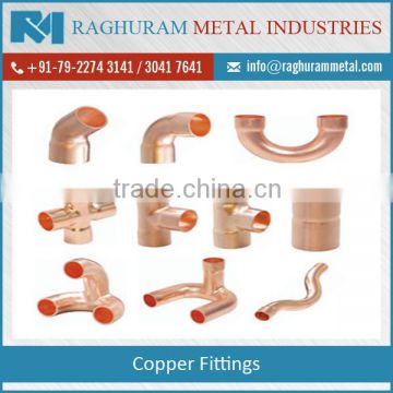Bulk Buy Copper Fittings ( 600 Series) from Reputed Indian Dealer for Very Cheap Price