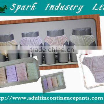 8.hot sell disposable spa underwear,disposable cotton lingerie underwear/disposable women underwear