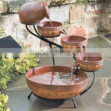 decorative outdoor water garden granite fountains