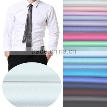 Thin twill cotton jacquard fabric for shirt