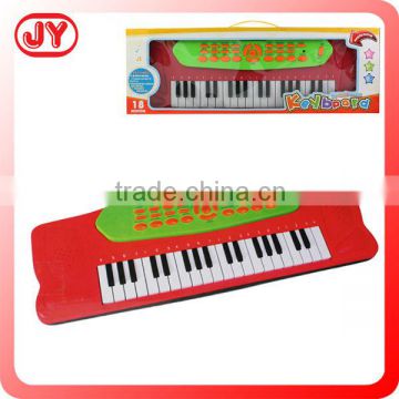 Small plastic toys music toys brands technics electronic organ for children with light with EN71