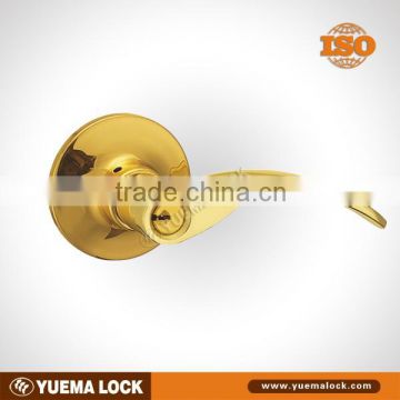 Brass Bright Door Lever Handles/tubular type