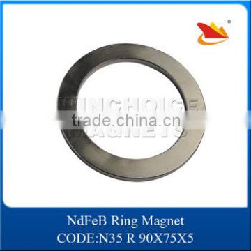 Permanent large neodymium ring magnets