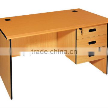 cheap low price hot sale three drawer fireproof board home office furniture study writing desk computer desk office table