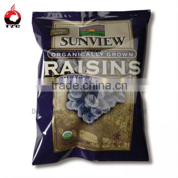 Custom print raisins plastic bag