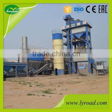 Asphalt mixing plant 64TPH production ability using diesel engine for drum rotation