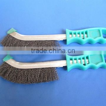 plastic handle brush with steel wire