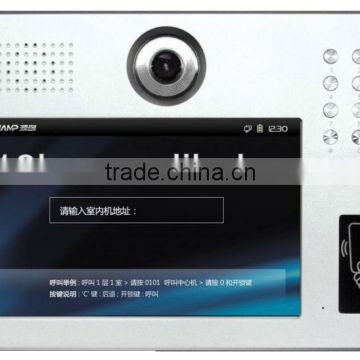 smart home automation system in Lobby Door Station with 10inch screen