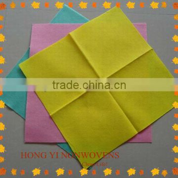 Nonwoven cleaning cloth for kitchen, bathroom, window,furniture, car,etc(HY-W4148)