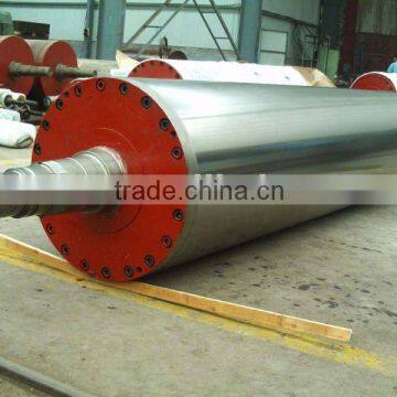 Wire return roll in wire section for paper machine