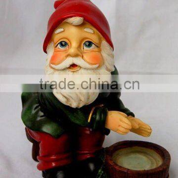 Resin Santa Claus washing hands figures