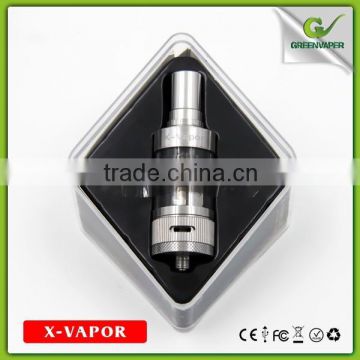 Green Vaper 100% original 0.5ohm tank X-Vapor with sub ohm coil (high quality plus good price,also very beautiful packing)